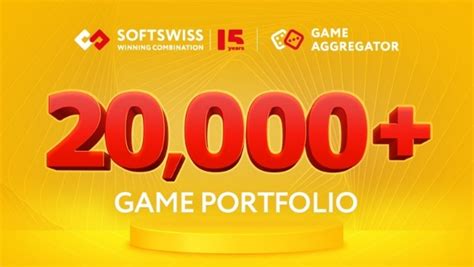 SOFTSWISS Game Aggregator hits milestone with 20,000 games.